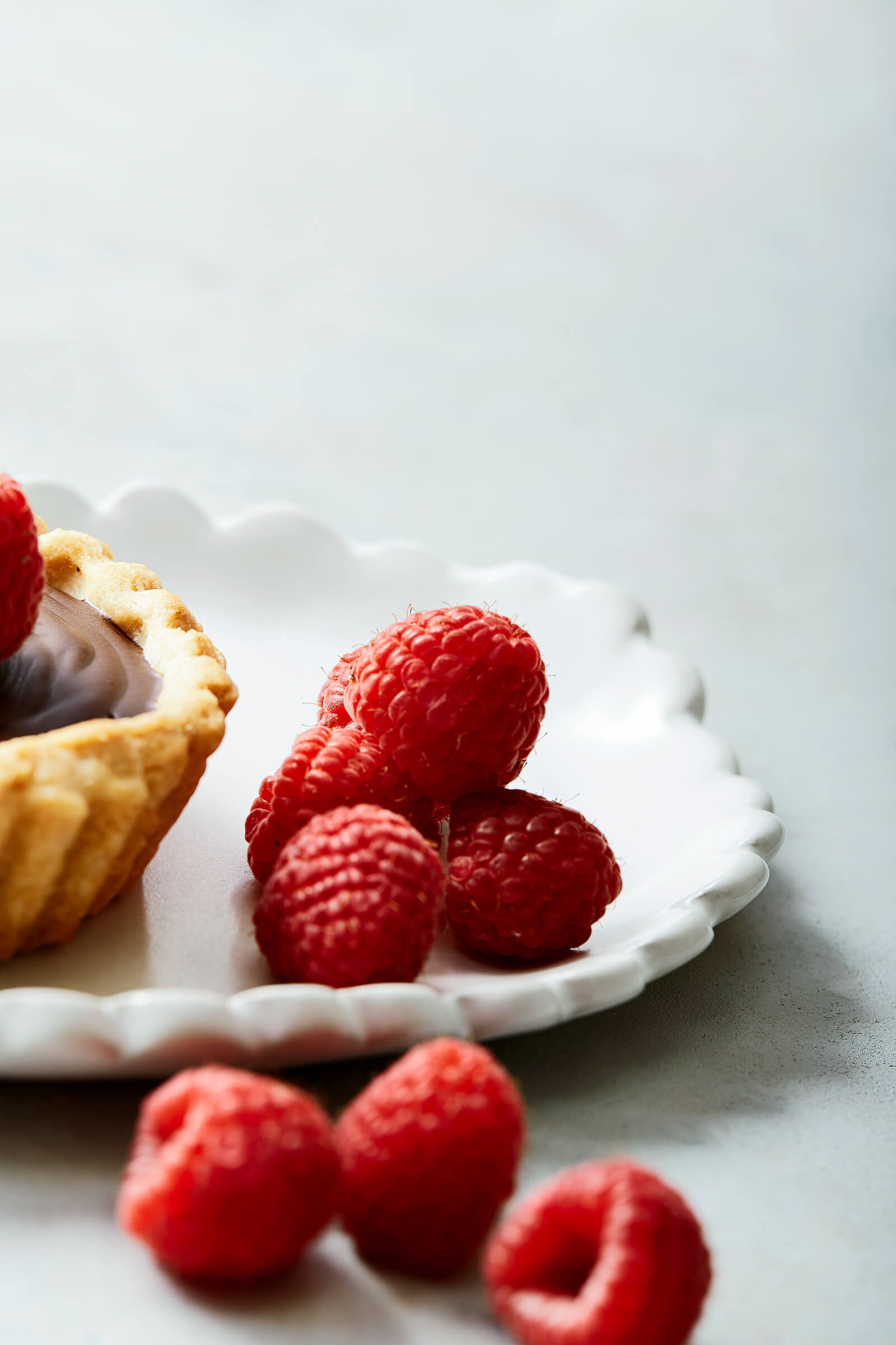 raspberry | chocolate | holiday  | treat | tarts