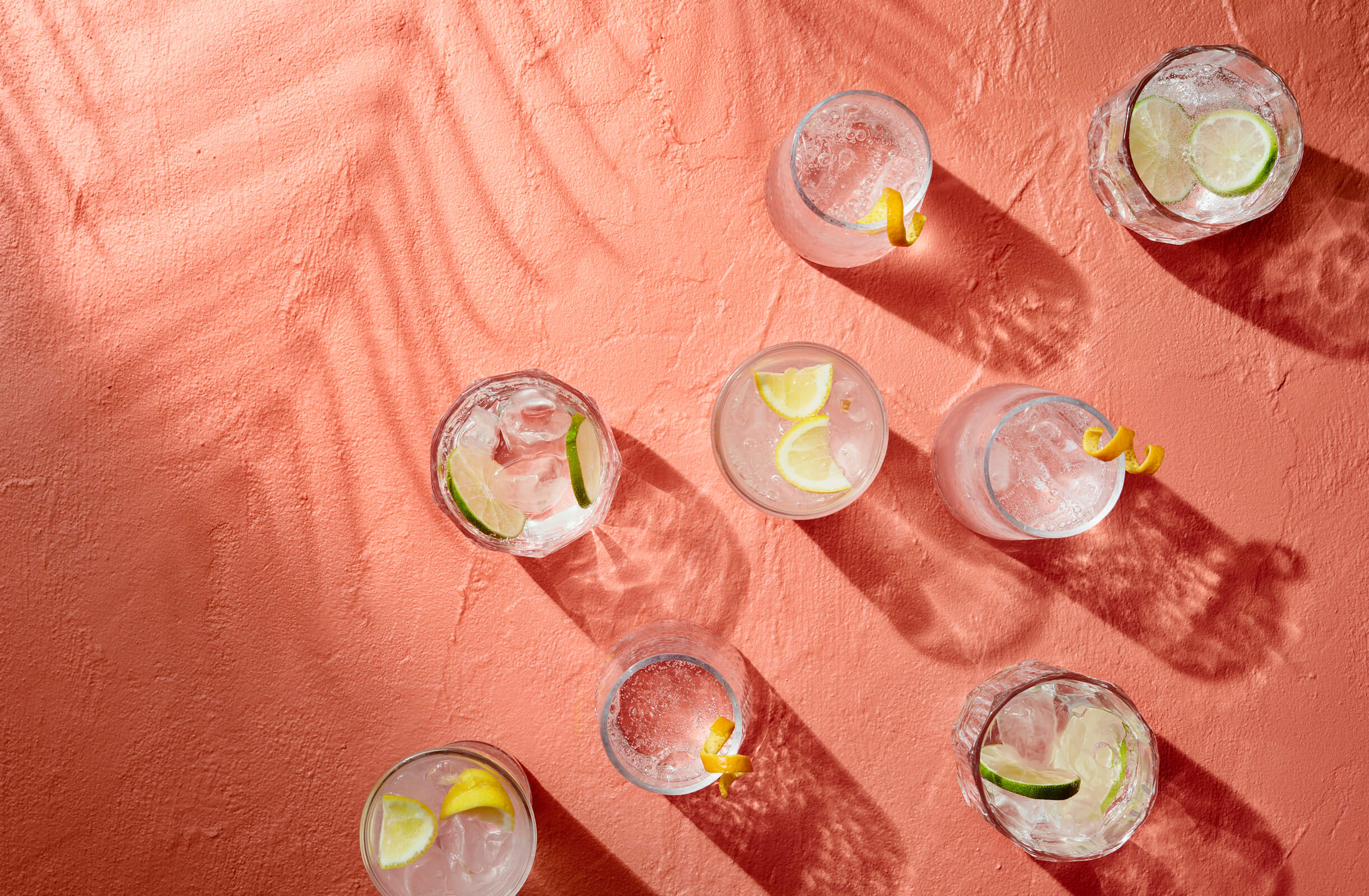 summer | cocktails | drinks | Gin | Tonic | shadow | tropical 